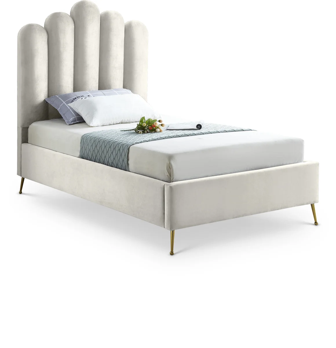 Lily - Twin Bed - Cream