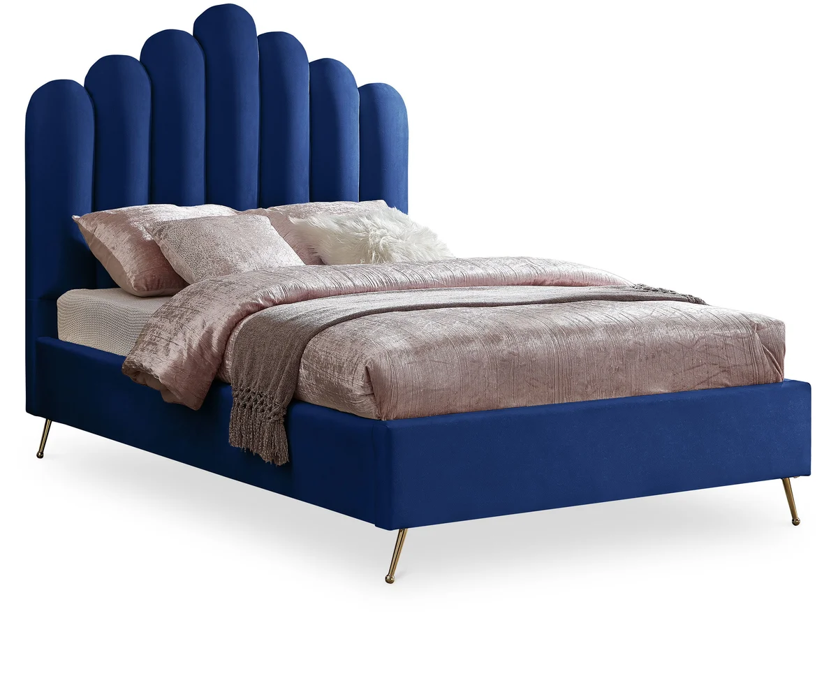 Lily - Full Bed - Navy