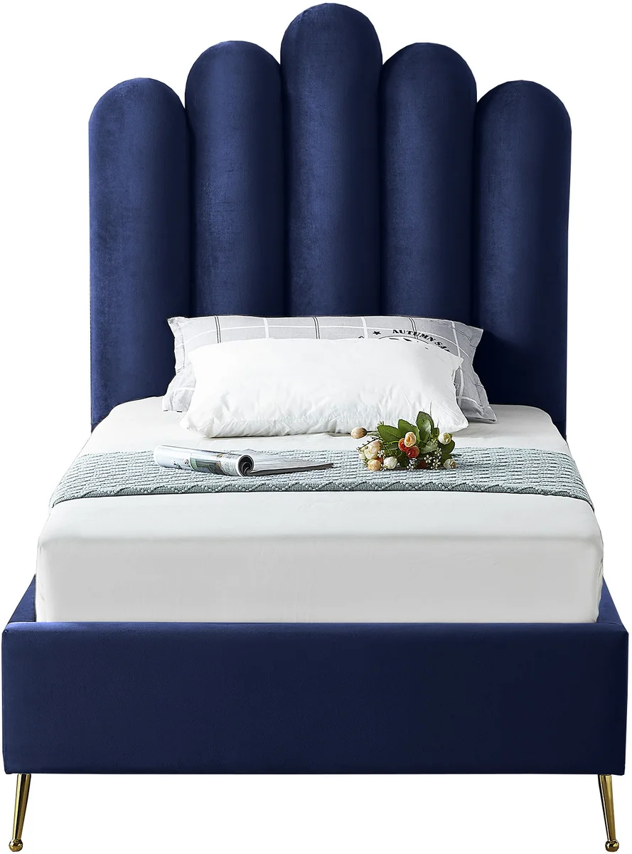Lily - Twin Bed - Navy