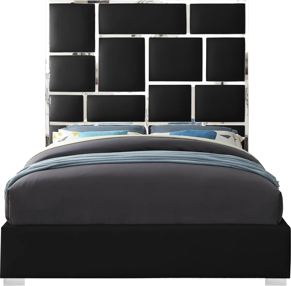 Milan - Queen Bed - Black