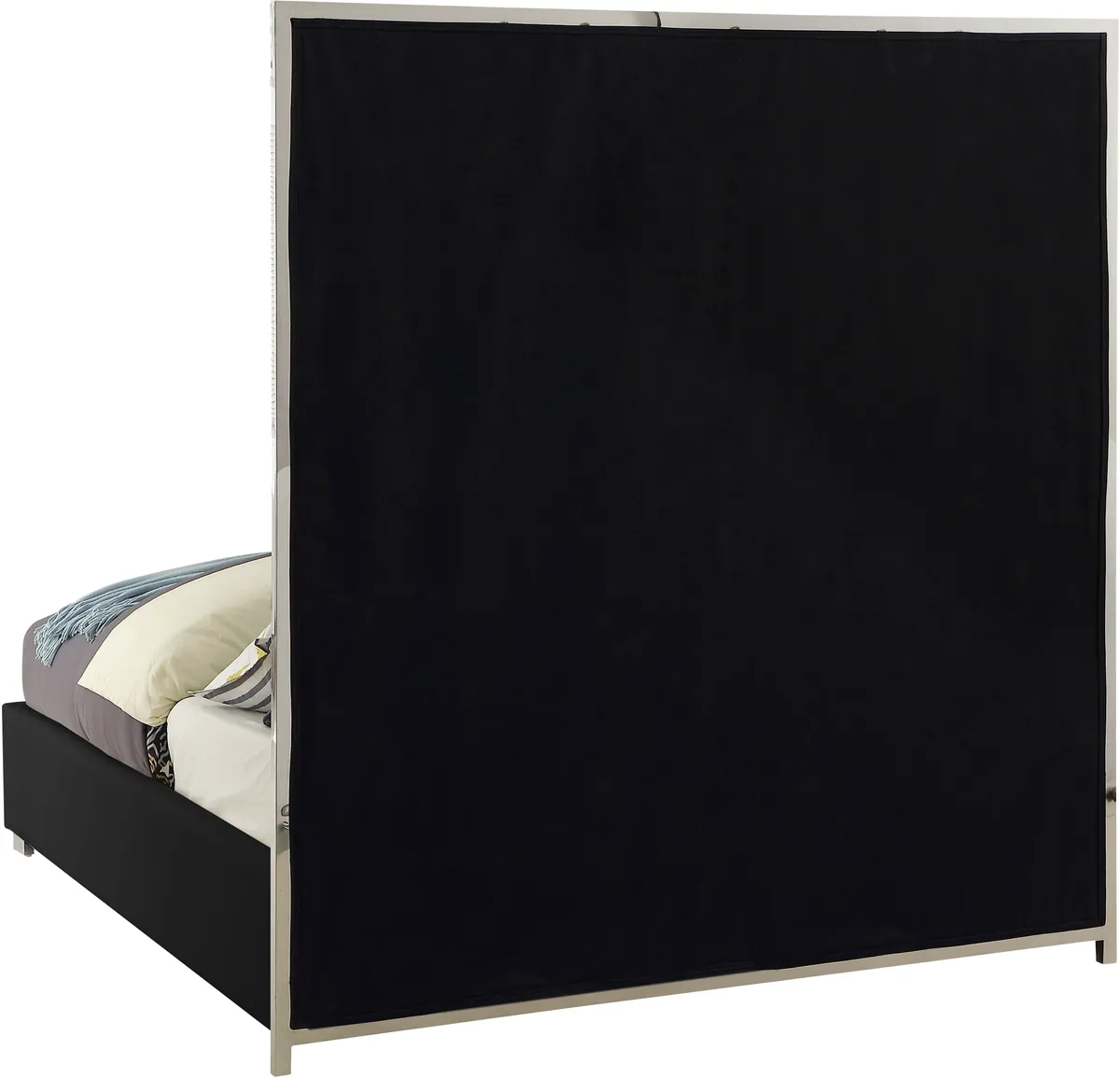 Milan - King Bed - Black