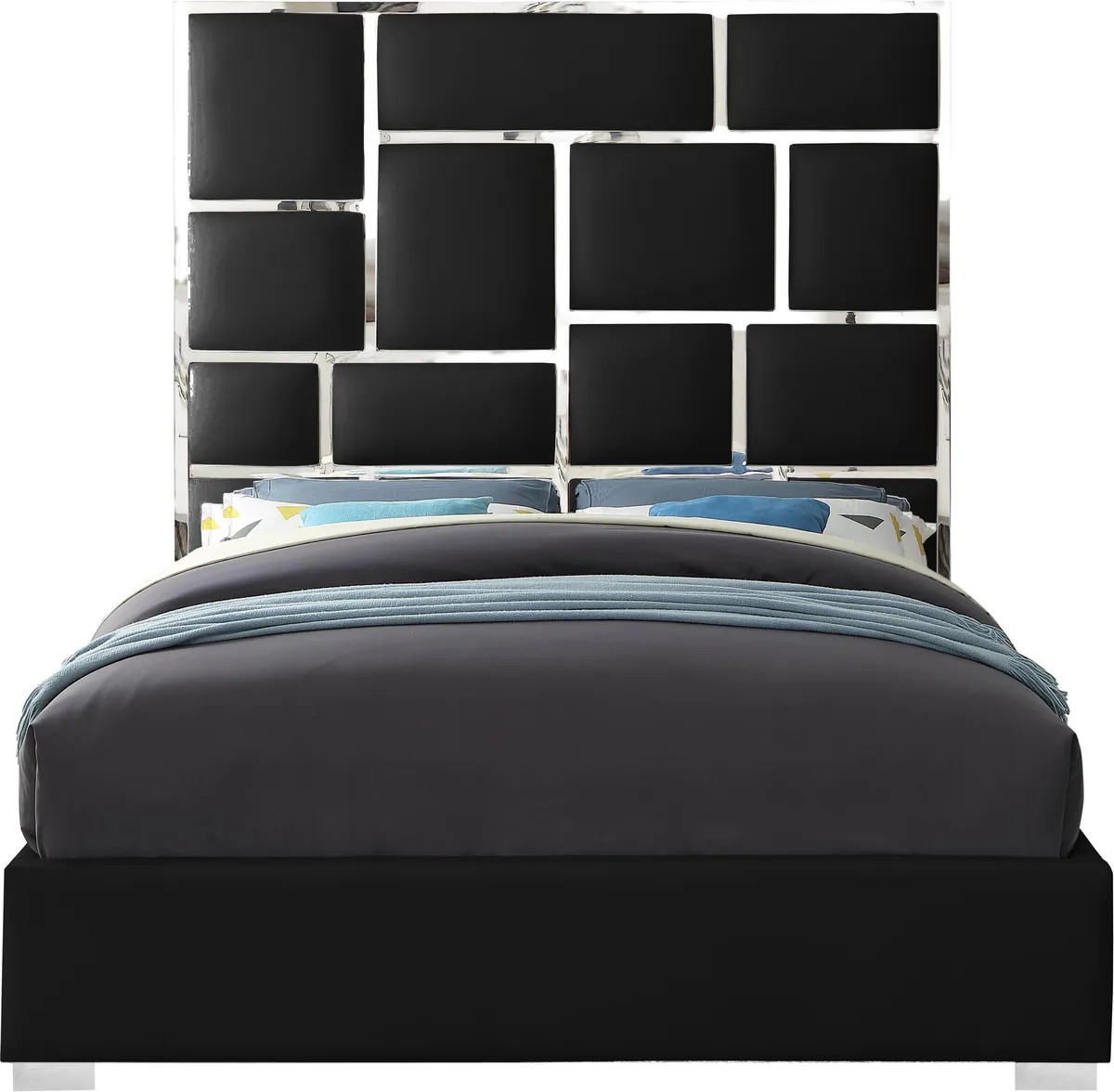 Milan - King Bed - Black
