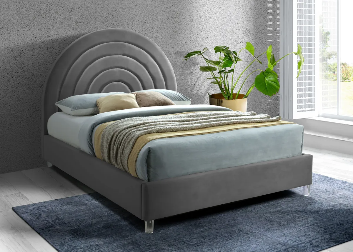 Rainbow - Full Bed - Gray - View 2
