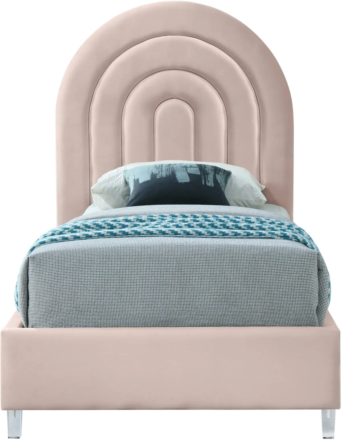 Rainbow - Twin Bed - Pink