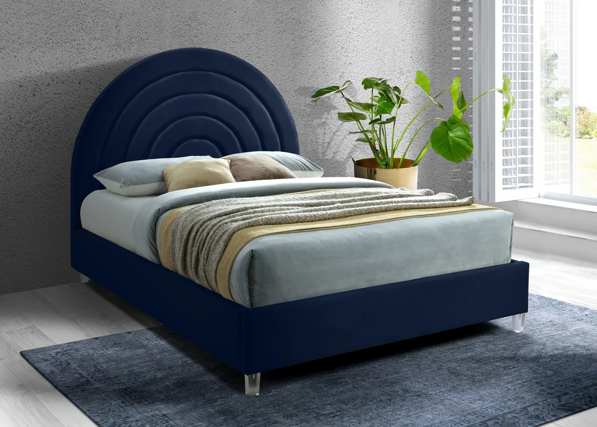 Rainbow - Full Bed - Navy - View 2