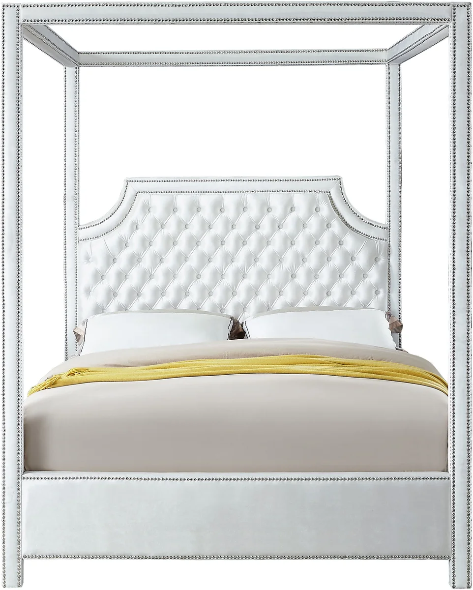 Rowan - Queen Bed - White - View 2