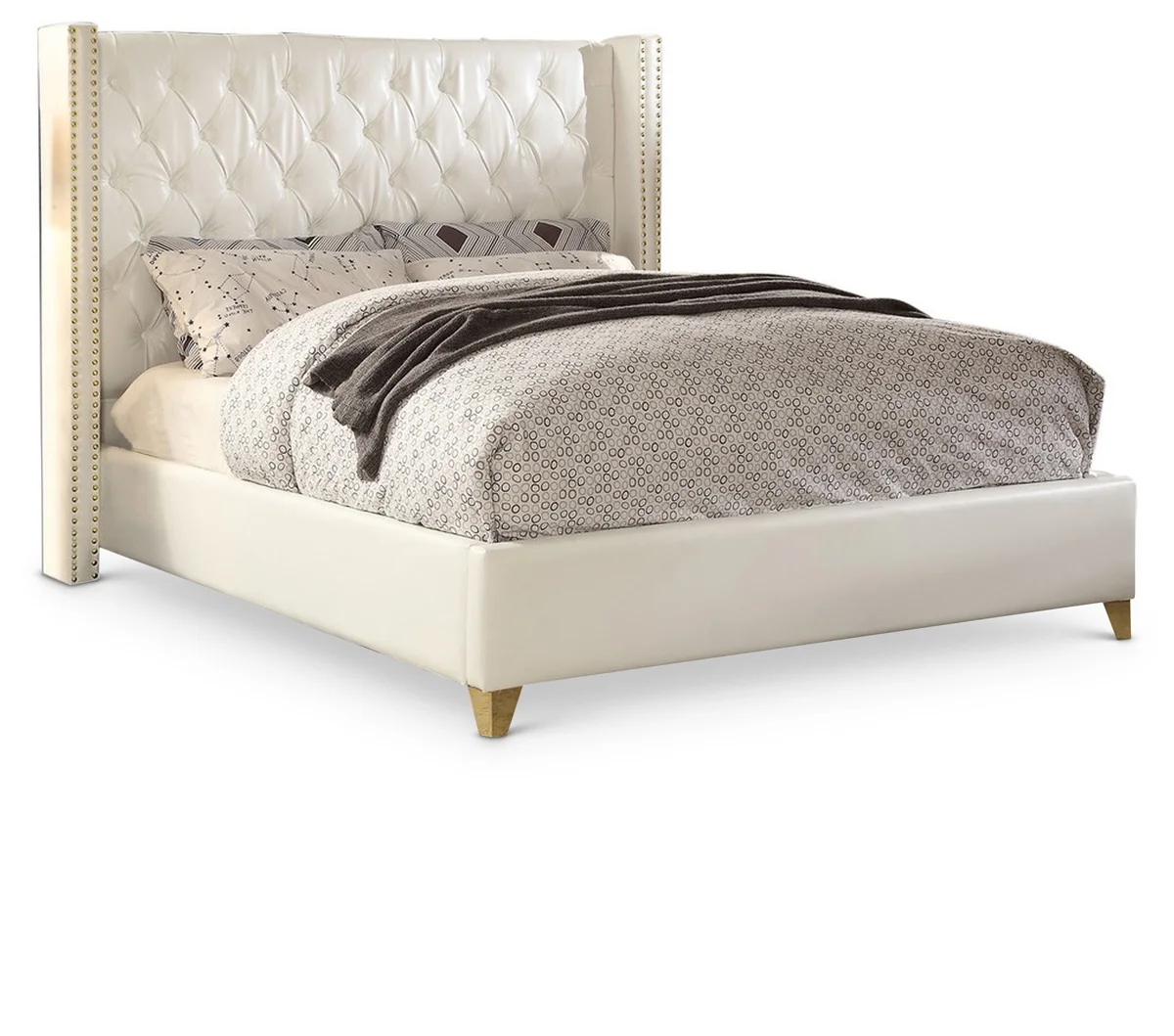 Soho - King Bed - White