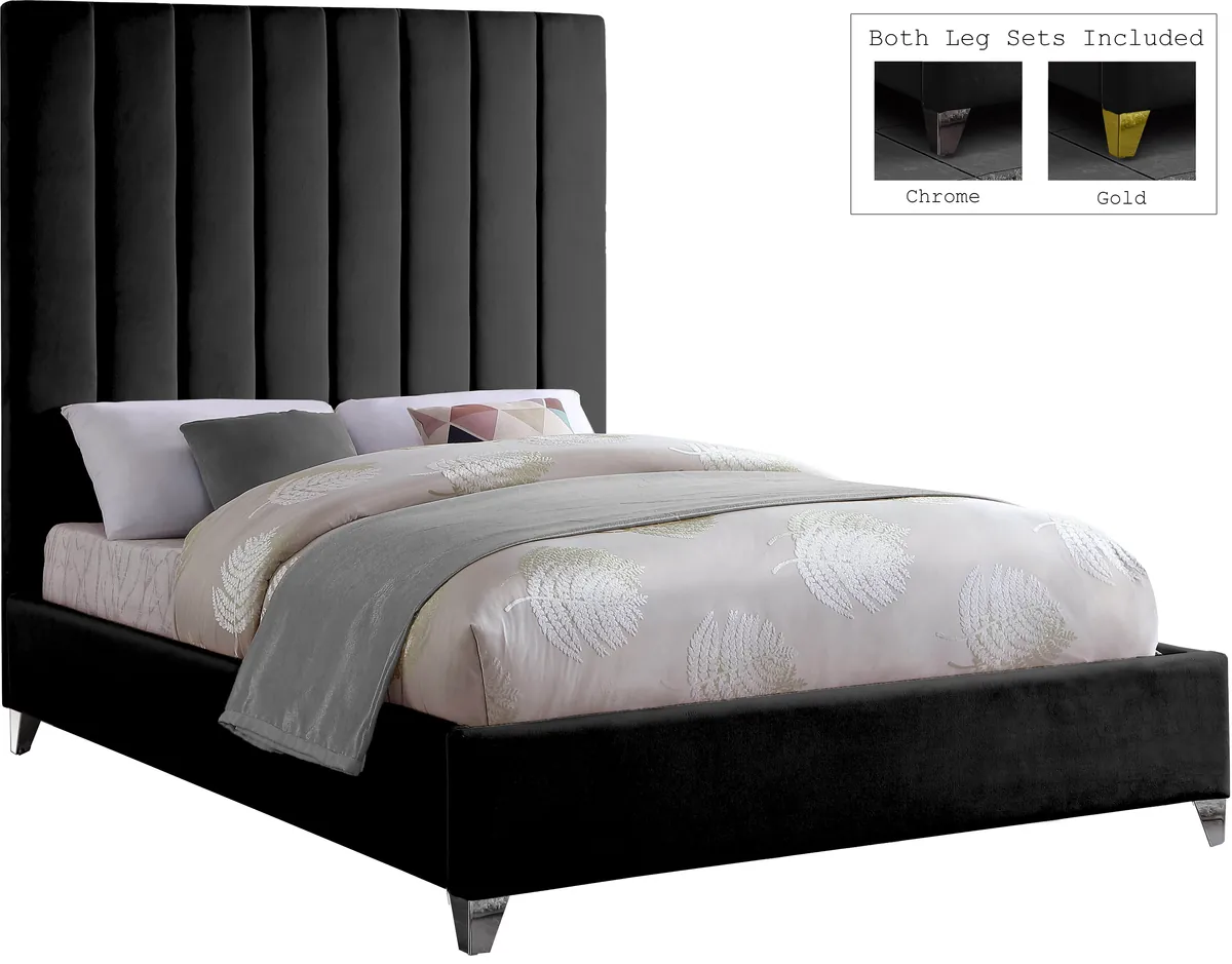 Via - Queen Bed - Black
