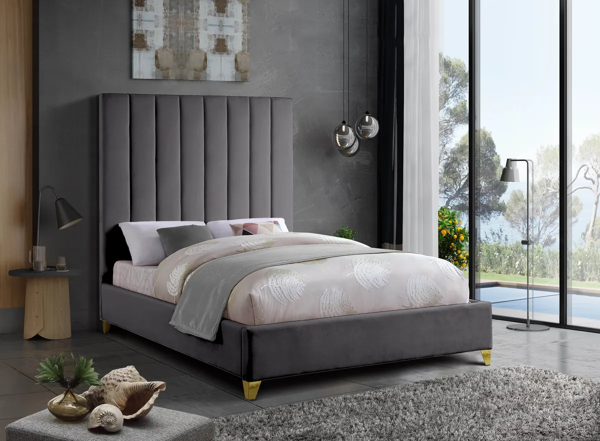 Via - Full Bed - Gray
