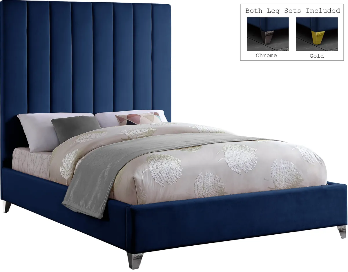 Via - Full Bed - Navy - View 2