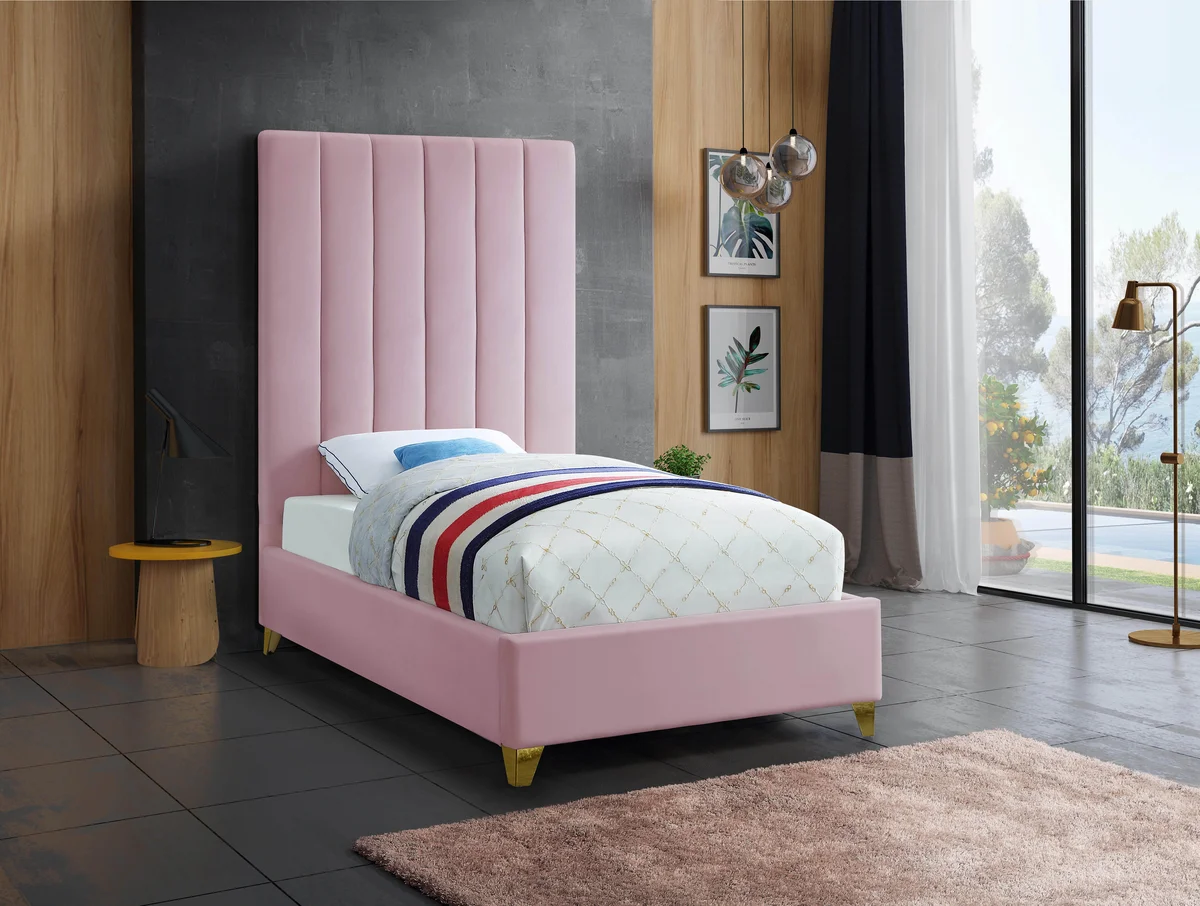Via - Twin Bed - Pink