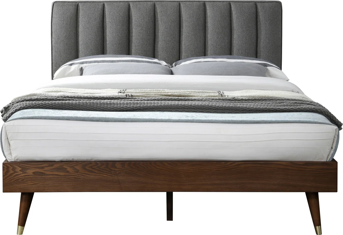 Vance - Queen Bed - Gray