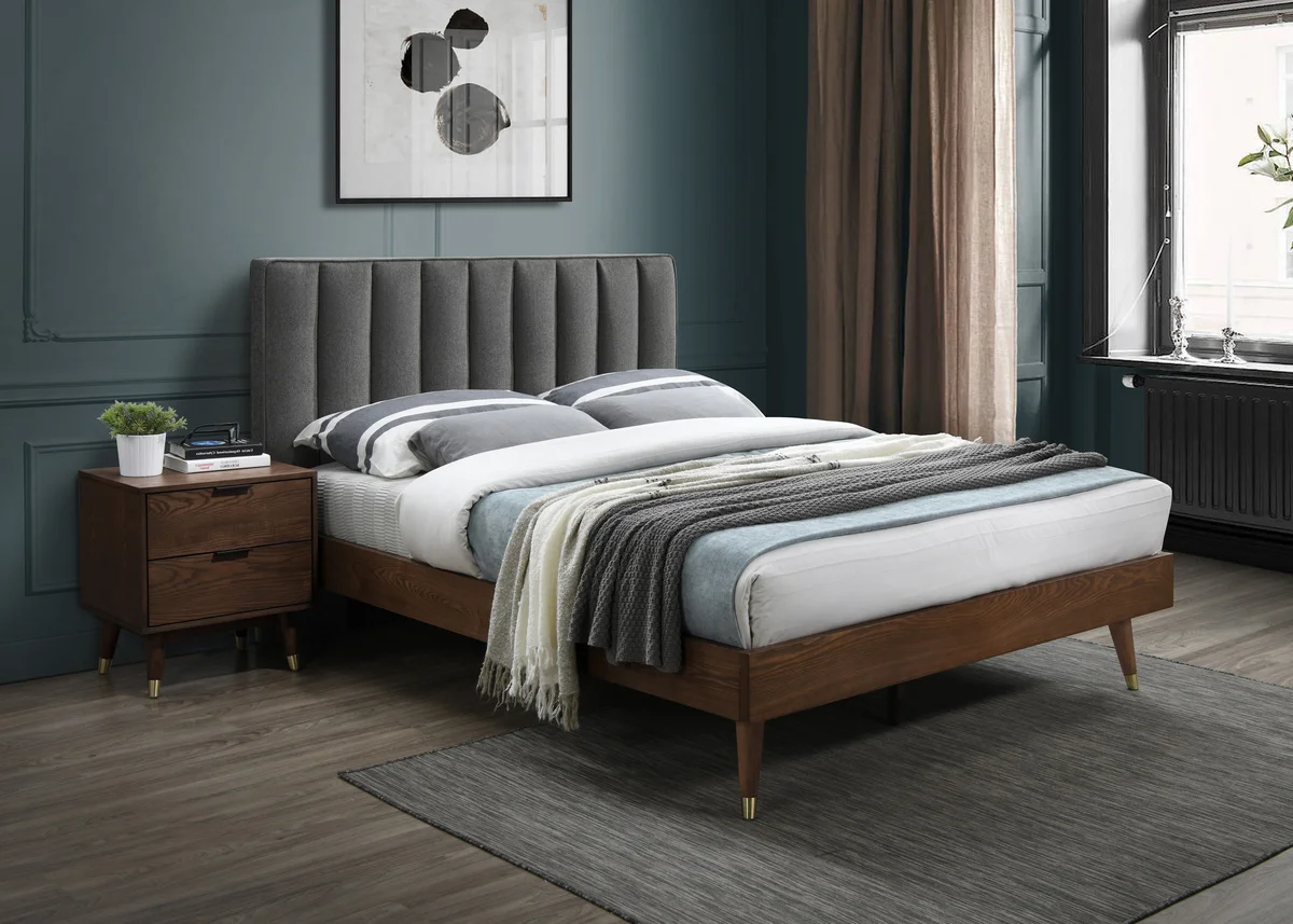 Vance - Queen Bed - Gray