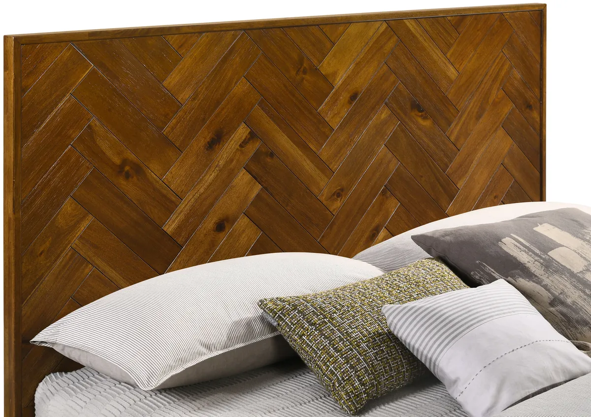 Reed - Queen Bed - Antique Coffee