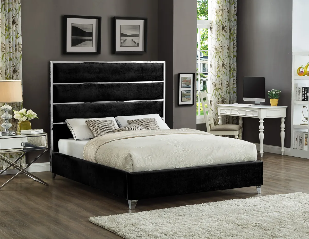 Zuma - King Bed - Black - View 2