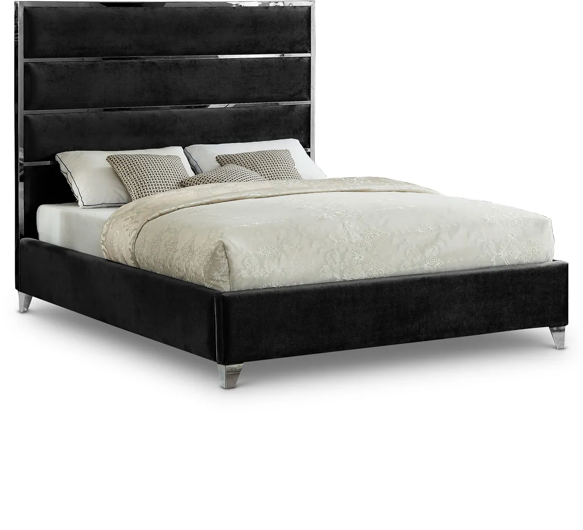 Zuma - King Bed - Black