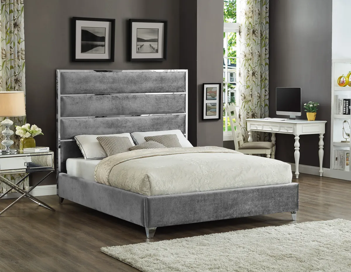 Zuma - Full Bed - Gray - View 2