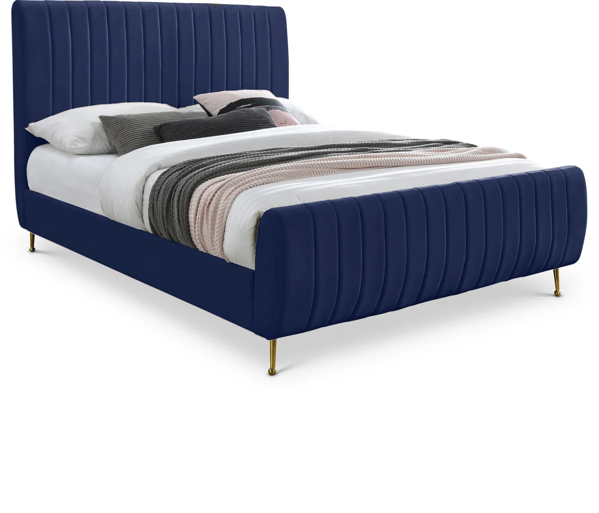 Zara - Full Bed - Navy