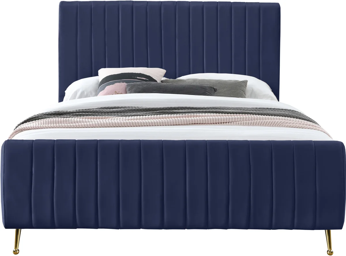 Zara - Full Bed - Navy