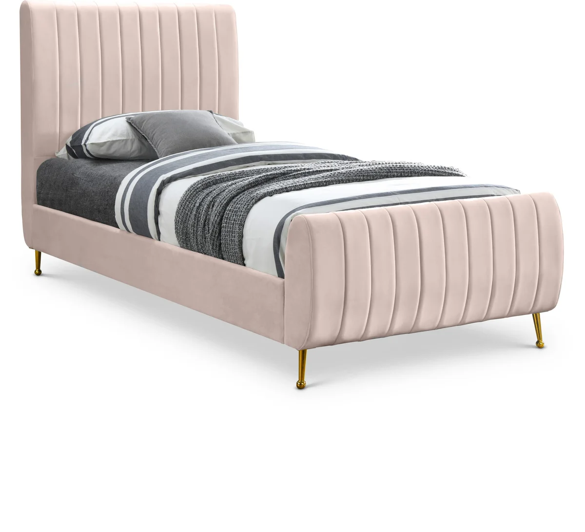 Zara - Twin Bed - Pink