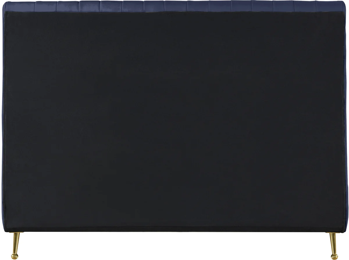 Zara - Queen Bed - Navy