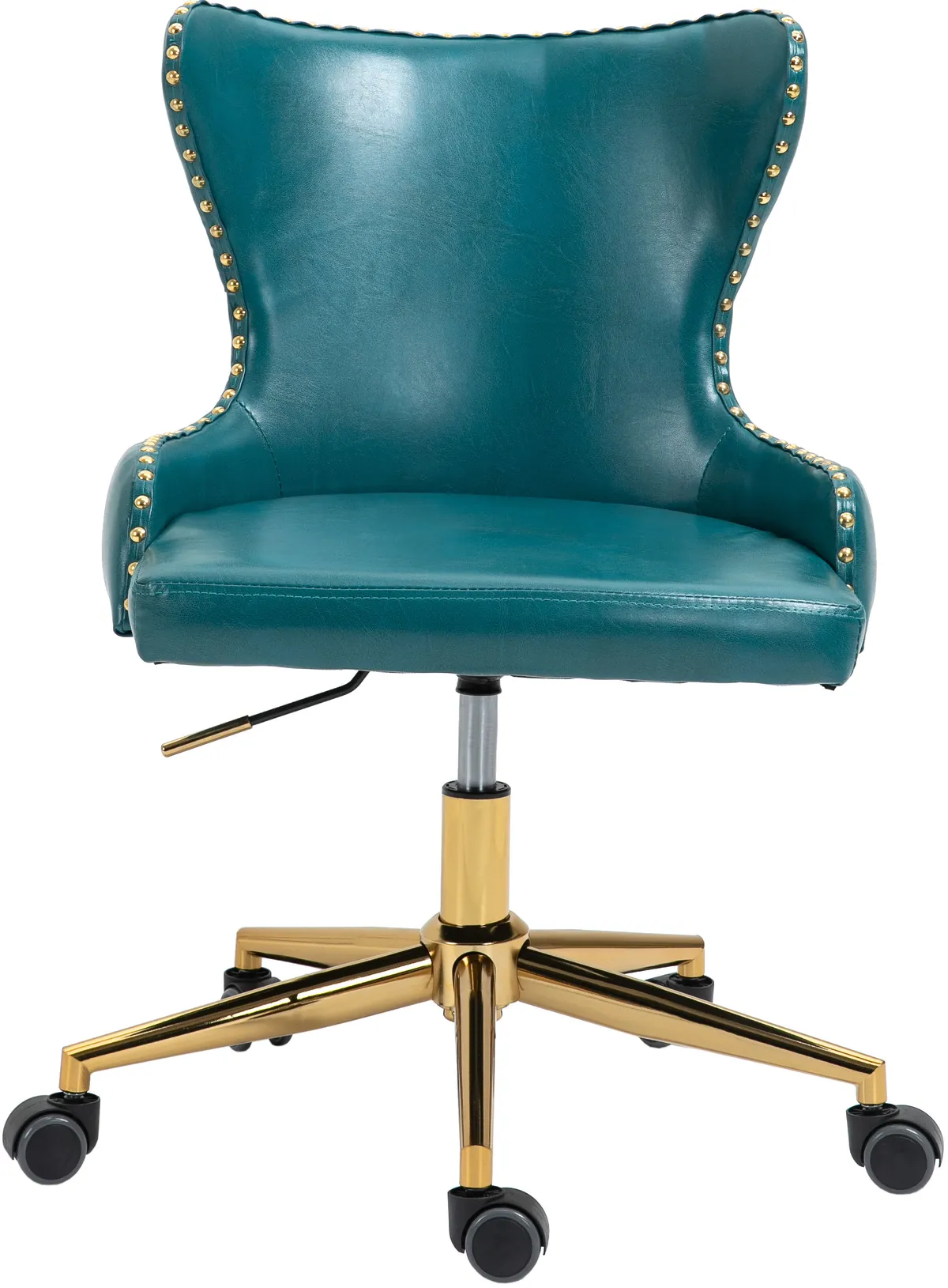 Hendrix - Office Chair - Blue - Faux Leather
