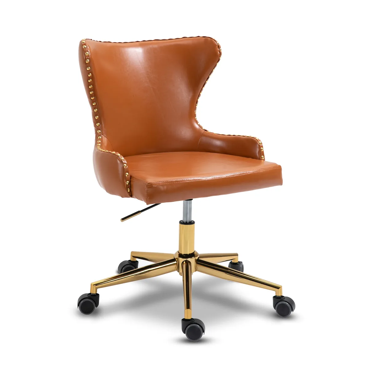 Hendrix - Office Chair - Cognac