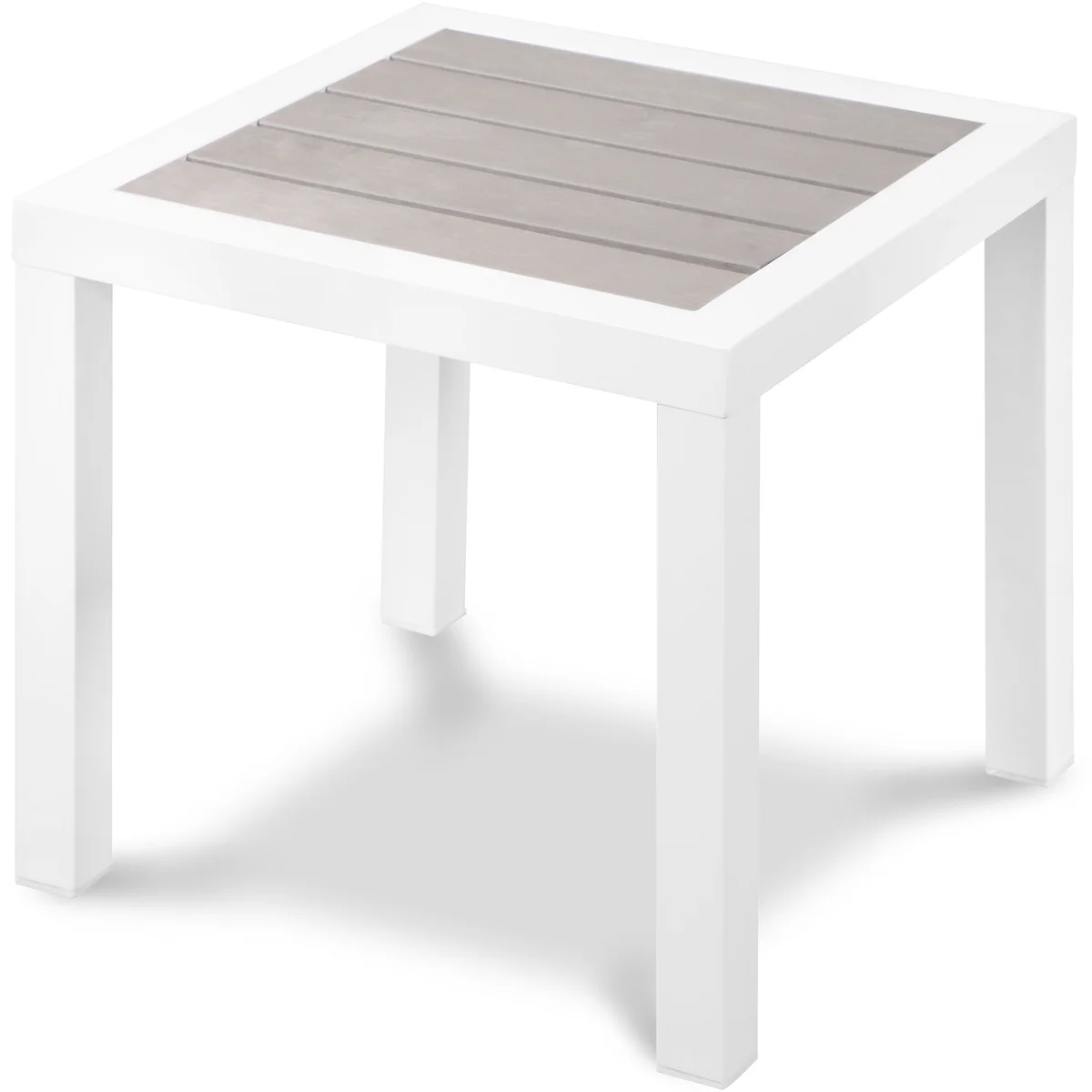 Nizuc - Outdoor Patio End Table - Gray