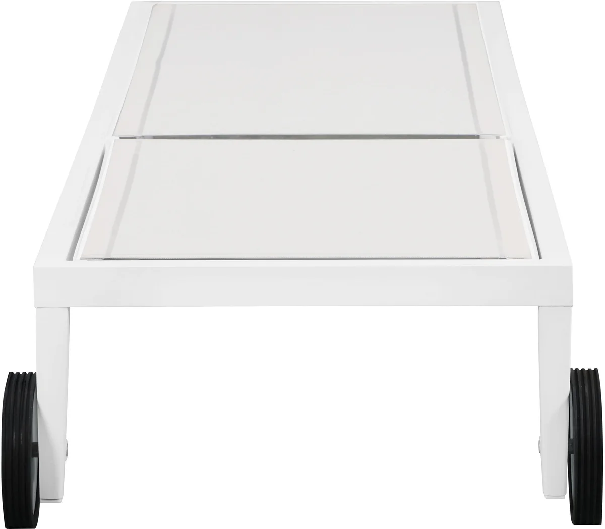 Nizuc - Outdoor Patio Chaise Lounge Chair - White