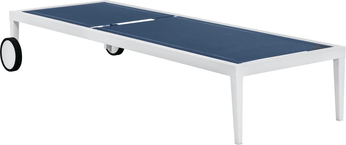 Nizuc - Outdoor Patio Chaise Lounge Chair - Navy