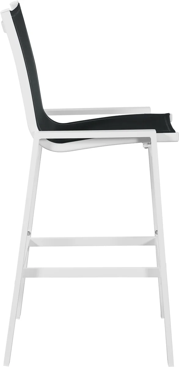 Nizuc - Outdoor Patio Barstool (Set of 2) - Black