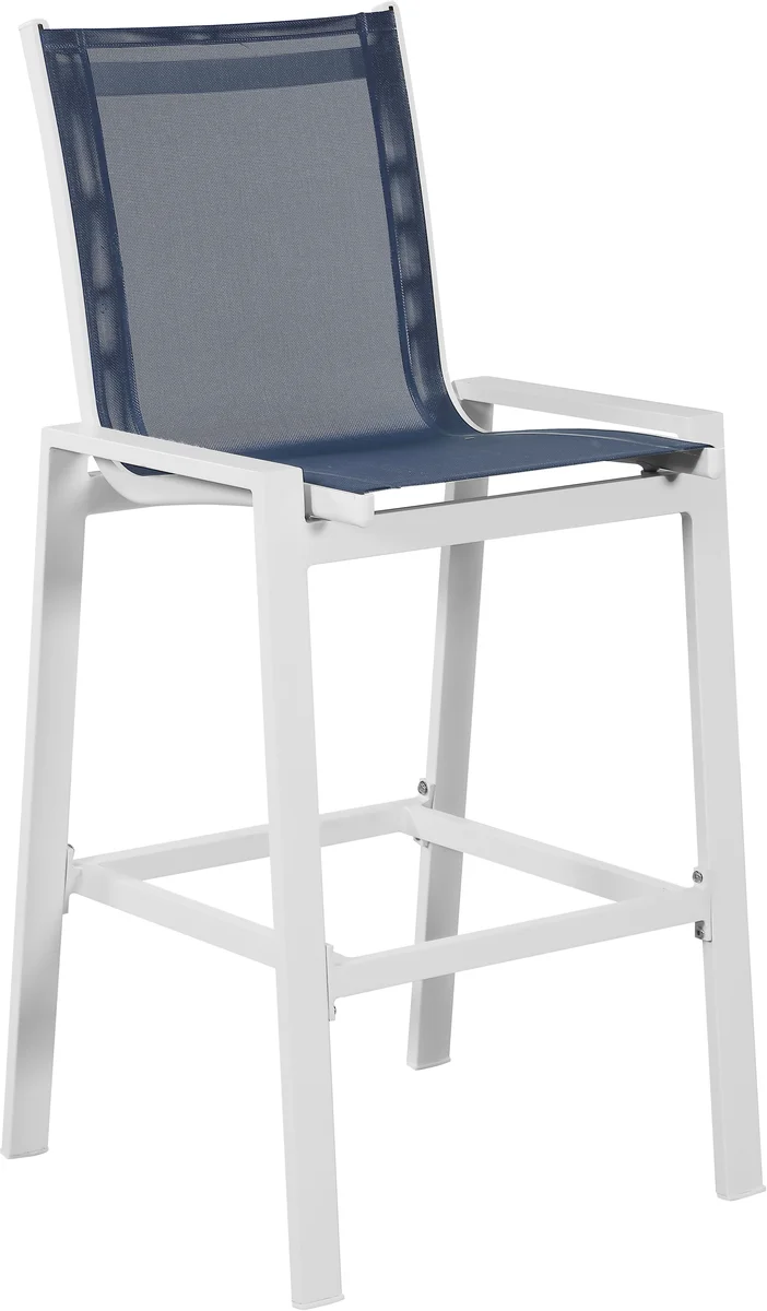 Nizuc - Outdoor Patio Barstool (Set of 2) - Navy