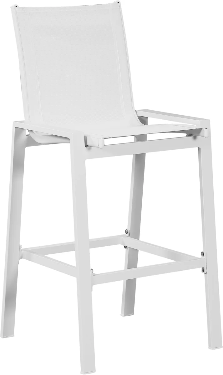 Nizuc - Outdoor Patio Barstool (Set of 2) - White