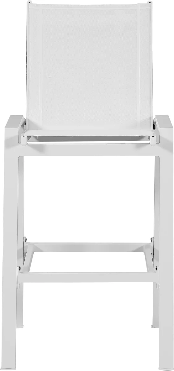 Nizuc - Outdoor Patio Barstool (Set of 2) - White