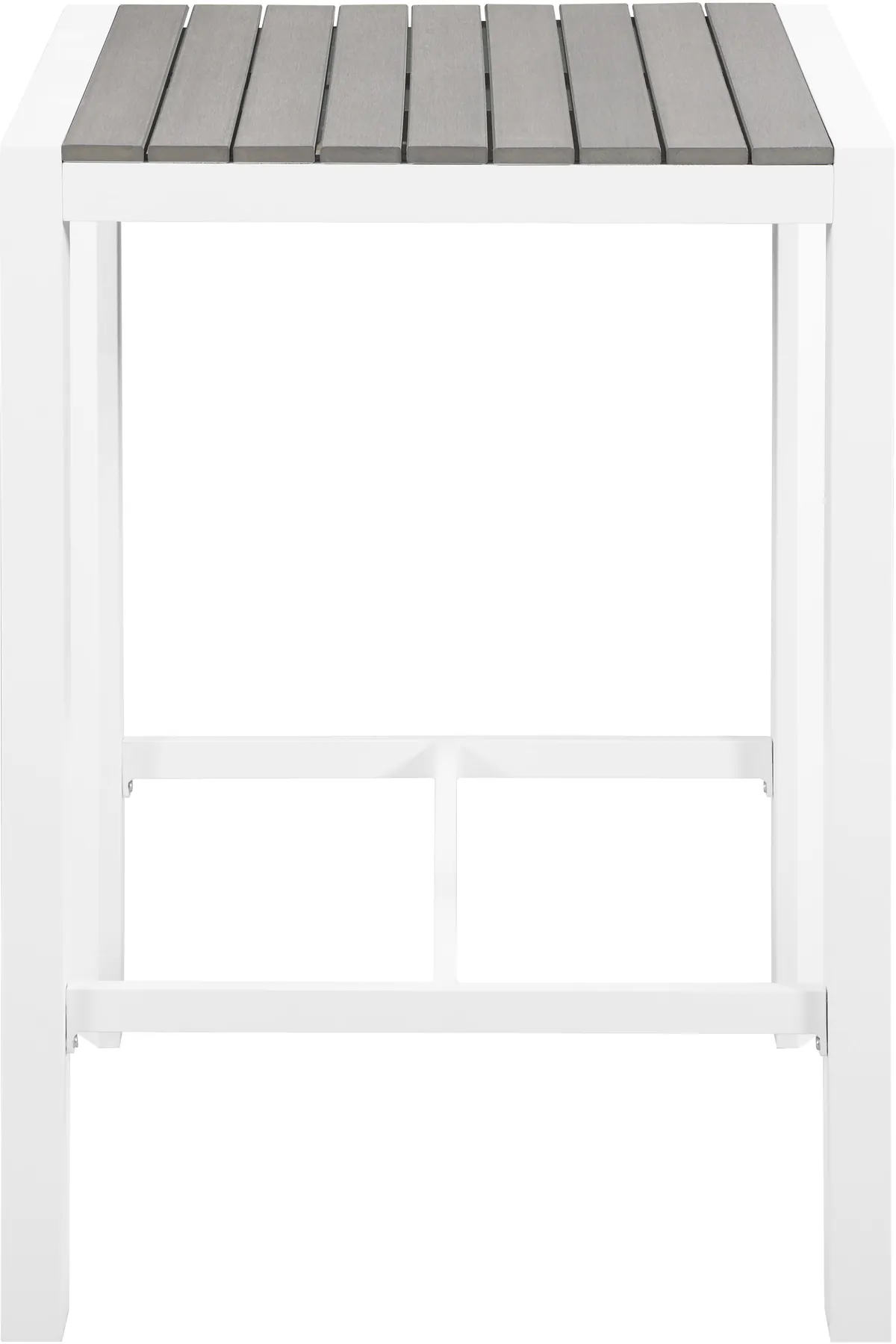 Nizuc - Outdoor Patio Square Bar Table - Brown