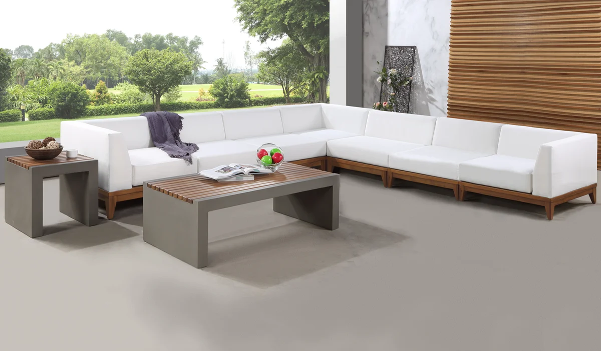 Rio - 7 Piece Modular Sectional - Off White - View 2