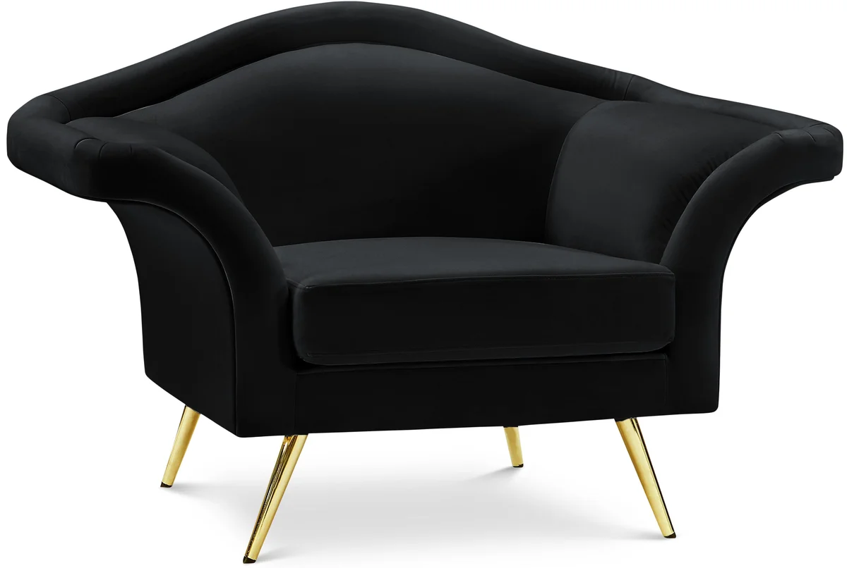 Lips - Chair - Black