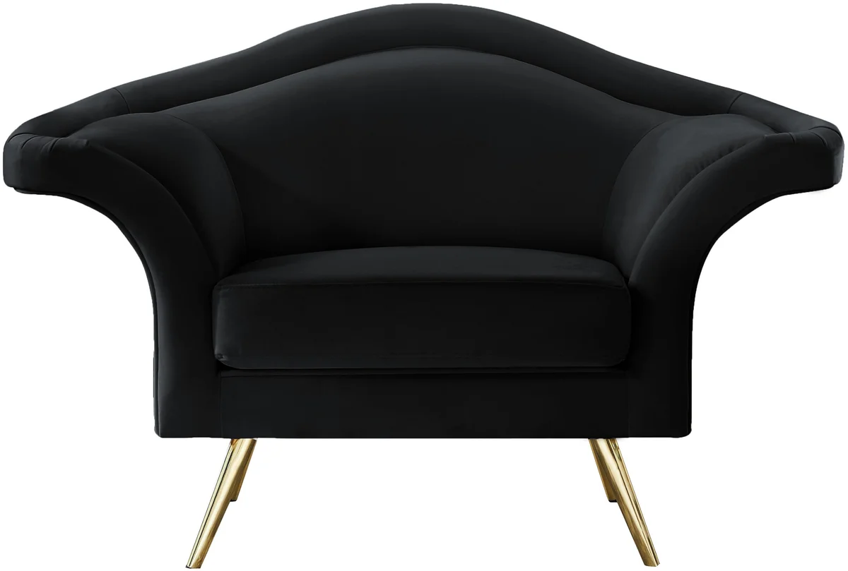 Lips - Chair - Black