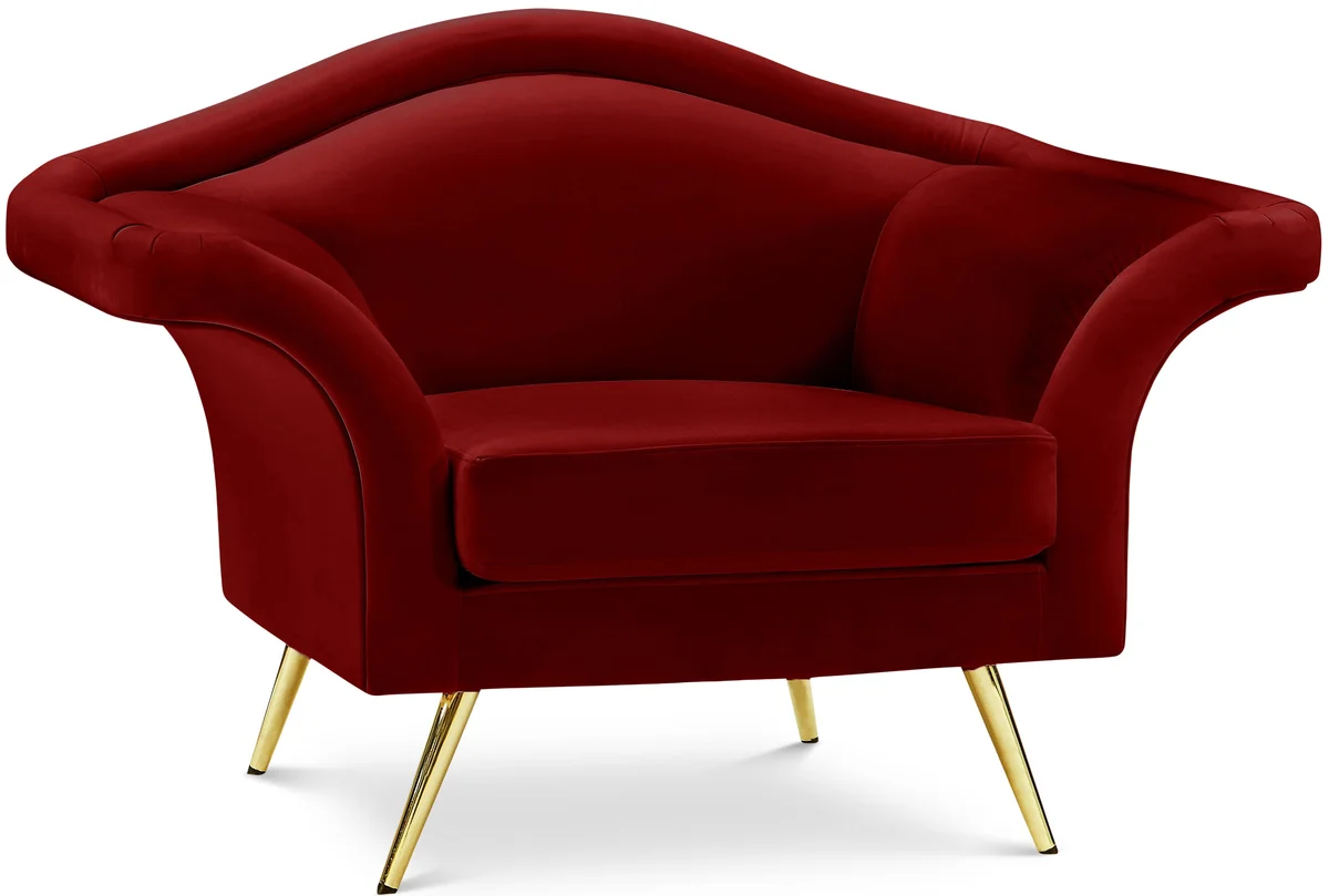 Lips - Chair - Red