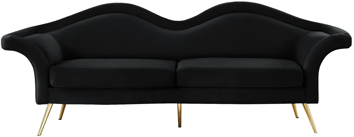 Lips - Sofa - Black