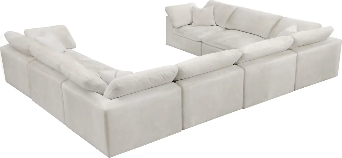 Cozy - 8 Piece Modular Sectional - Beige