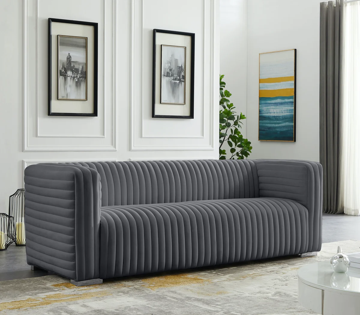 Ravish - Sofa - Gray
