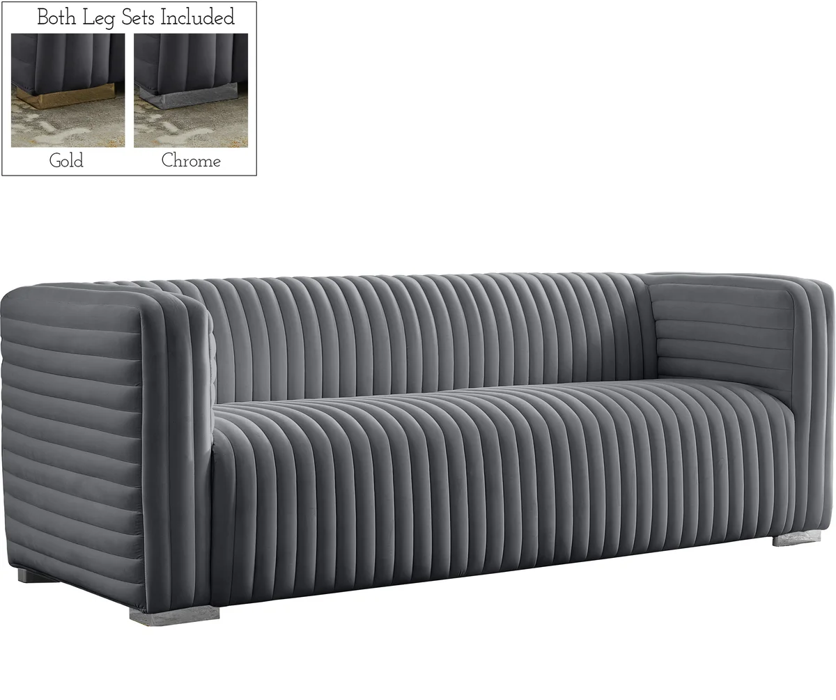 Ravish - Sofa - Gray - View 2