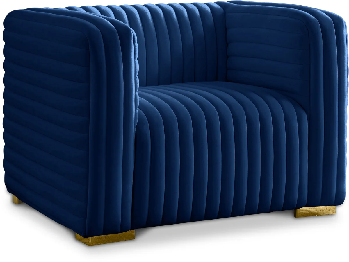 Ravish - Chair - Navy