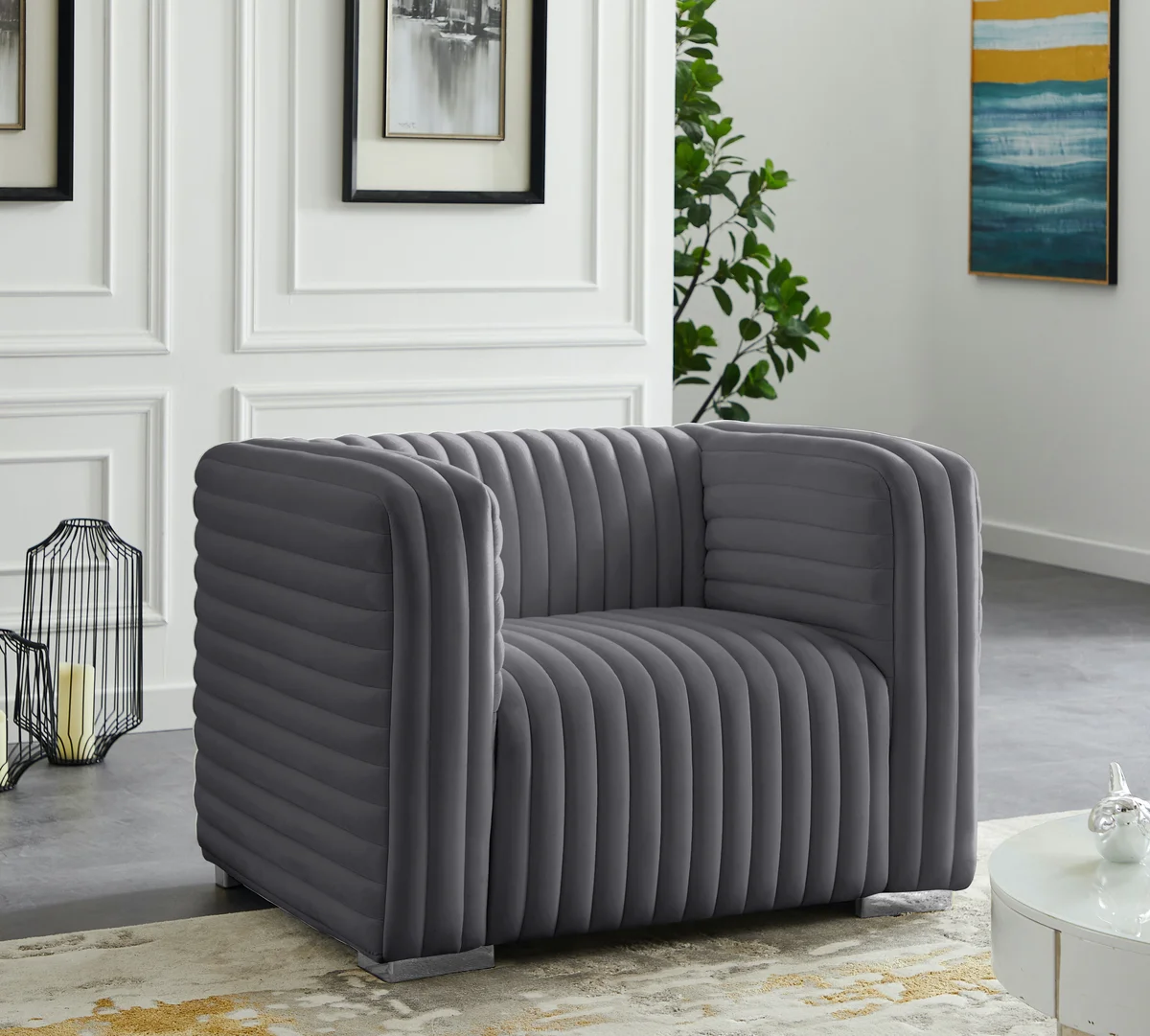 Ravish - Chair - Gray