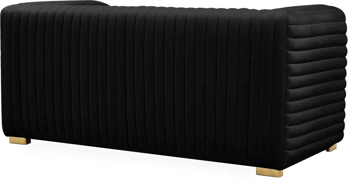 Ravish - Loveseat - Black