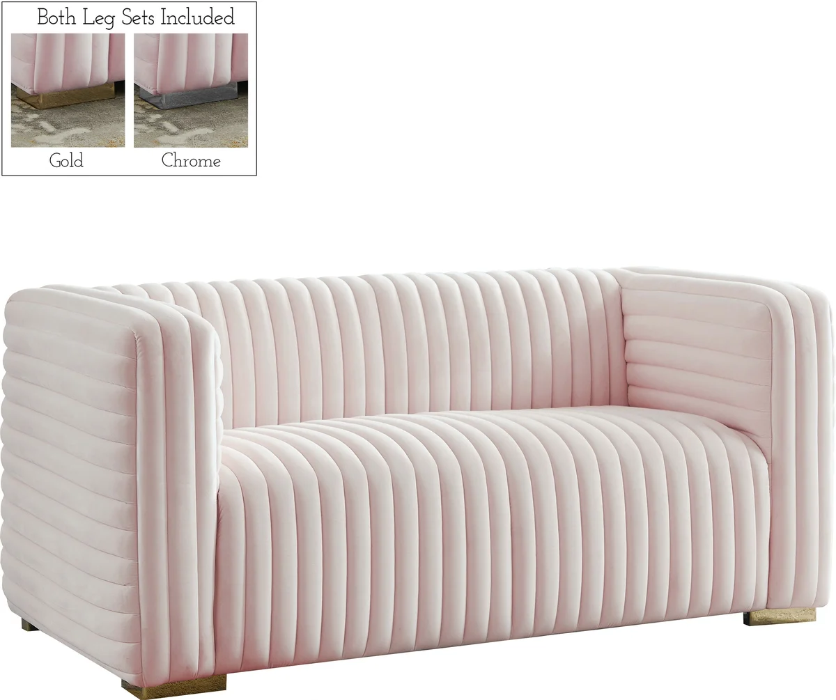 Ravish - Loveseat - Pink