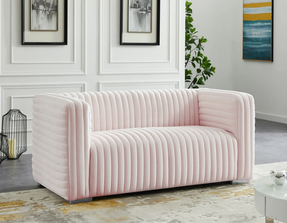 Ravish - Loveseat - Pink