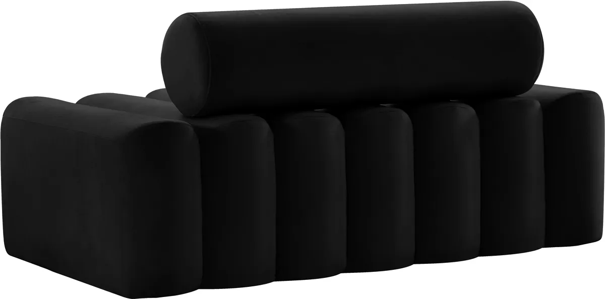 Melody - Loveseat - Black
