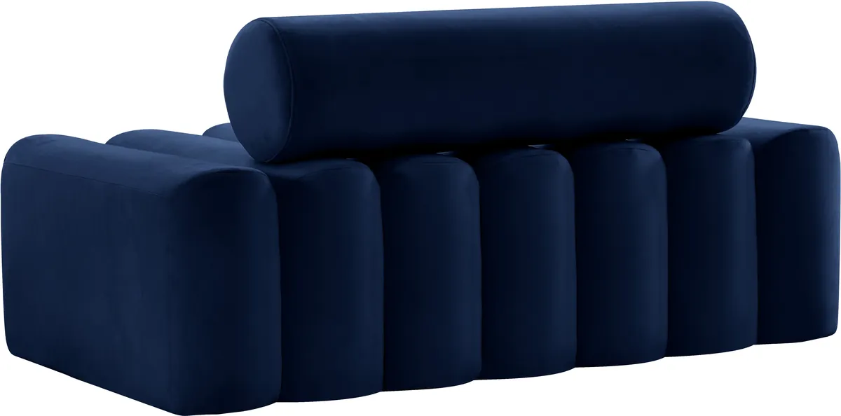 Melody - Loveseat - Navy